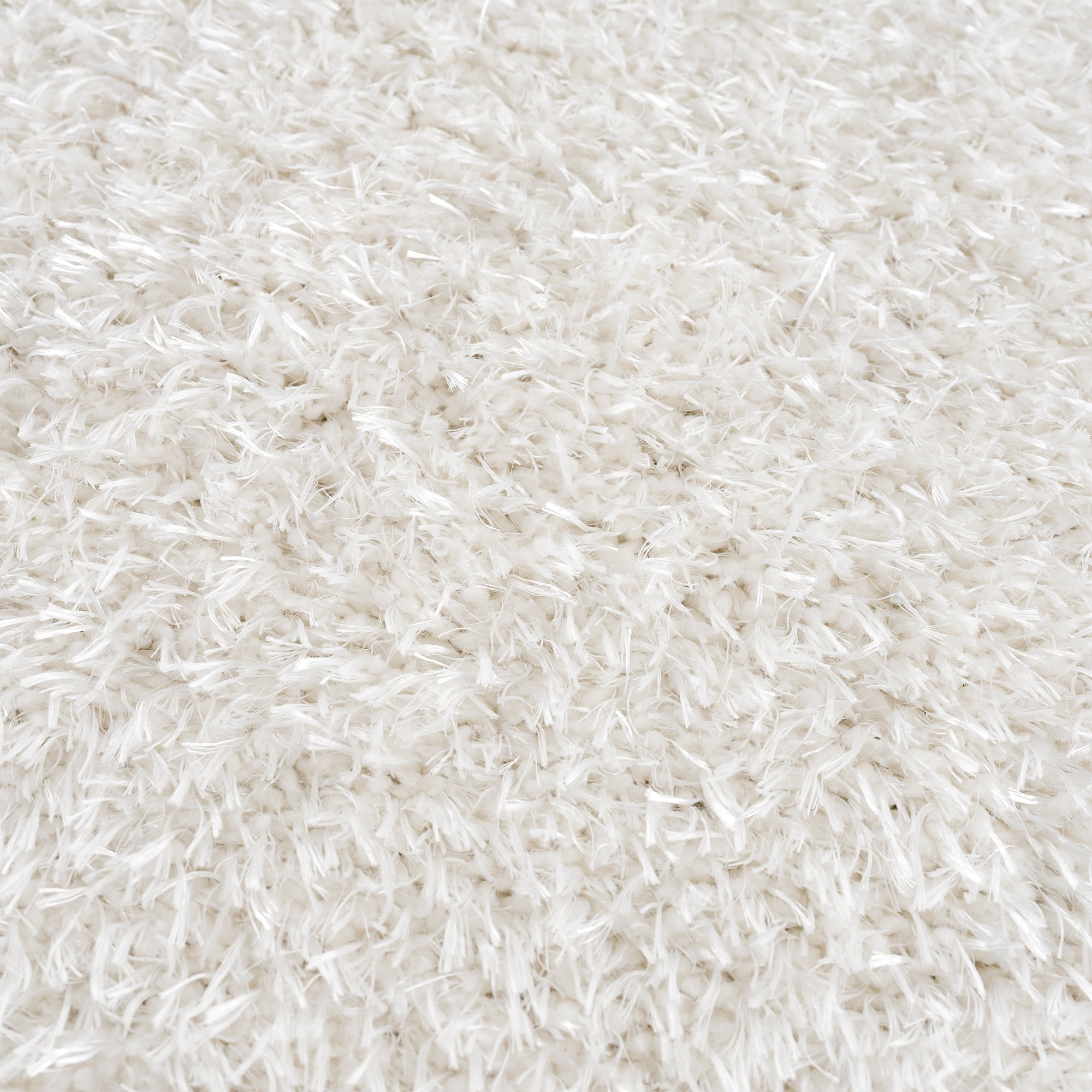 United Weavers Jouri Malak Contemporary Shag Area Rug, White, 7'10 x 10'6"