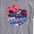 thumbnail image 3 of Hot Wheels - XOXO Heart - Men's Short Sleeve Graphic T-Shirt, 3 of 5