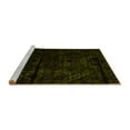 thumbnail image 2 of Ahgly Company Machine Washable Indoor Rectangle Abstract Yellow Modern Area Rugs, 8' x 12', 2 of 4