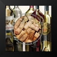 thumbnail image 2 of French-Roussia, Heather A. 20x20 Black Modern Framed Museum Art Print Titled - BandG Bottles with Corks I, 2 of 5