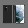 thumbnail image 2 of PANDACO Soft Shell Matte Black Case for Samsung Galaxy S22 Ultra, 2 of 3