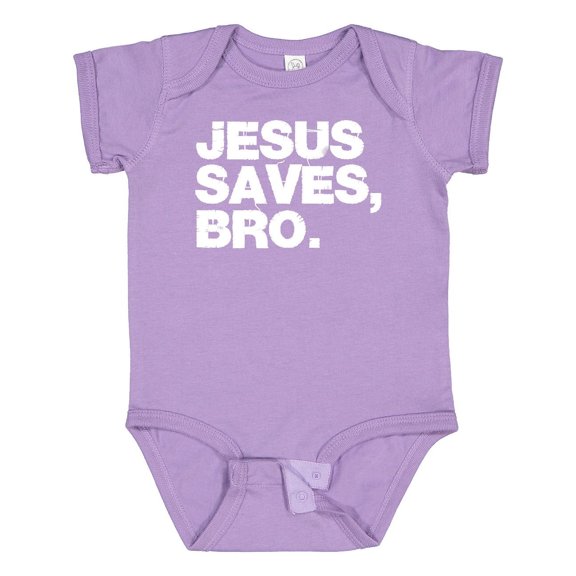 Inktastic Jesus Saves, Bro. Boys or Girls Baby Bodysuit