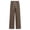 Coffee, variant on BXSRUTA Men's Warm Lined Corduroy Straight Leg Pants Elastic Waist with Pockets Sizes L-5XL