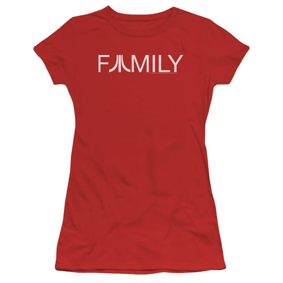 Atari Family S/S Junior Women's T-Shirt Sheer Red