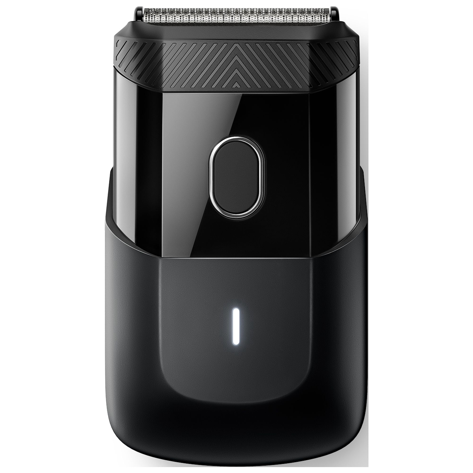 MANSCAPED® The Handyman™ Compact Foil Face Shaver – Men’s Travel Electric Facial Hair Groomer, USB-C Rechargeable - Black