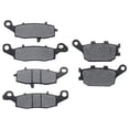 thumbnail image 1 of KMG Front + Rear Brake Pads Compatible with 2002-2009 Suzuki DL 1000 V-Strom - Non-Metallic Organic NAO Brake Pads Set, 1 of 4