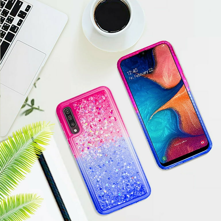 【色:ブルー_サイズ:A50 A50S A30S用】グリッターケースSamsun Amazon.com: Compatible with Samsung Galaxy A50/A50S/A30S