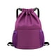 thumbnail image 3 of Mochila con cordón perfecl ligera resistente al agua Violeta, 3 of 8