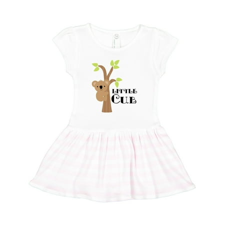 

Inktastic Koala Bear Little Cub Gift Toddler Girl Dress