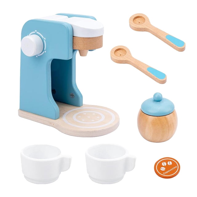 Juegos de Simulación de Juegos de Simulación de Roles Educación Temprana Montessori Juguetes para de Maquina de cafe SM SunniMix cocina de madera