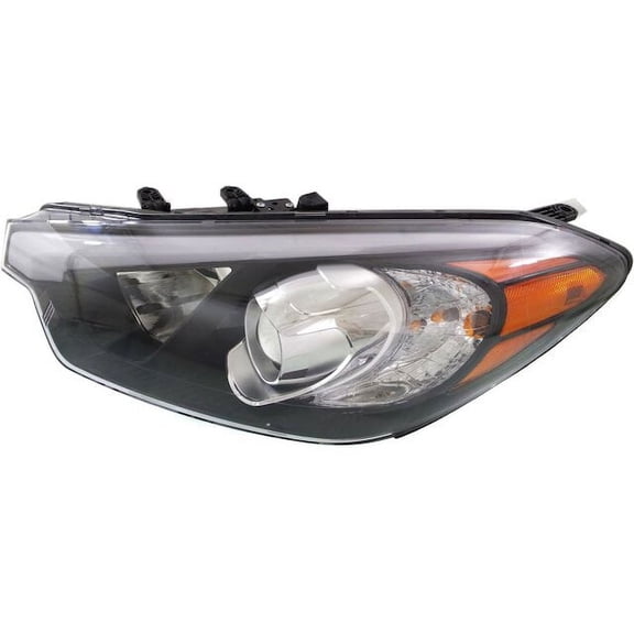 Left Headlight - Compatible with 2014 - 2016 Kia Forte LX 2015