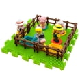 thumbnail image 4 of PicassoTiles PTB100 100pcs Hedgehog Shape 3D Building Blocks Tiles Farm Theme Set Learning Playset STEM Toy Set Educational Kit Child Branin Development Preschool Kindergarten Toy, 4 of 5