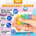 thumbnail image 4 of 6-Pack Mini Bear Fluorescent Highlighters - Assorted Colors, Cute Bear Design Marker Set, Multi-Color Highlighters for Highlighting, Fun & Compact Markers, Bulk Pack, 4 of 9
