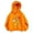 Orange, variant on Girls Fashion Hoodie Sweatshirt Long Sleeve Loose Fit Casual Top For Kids
