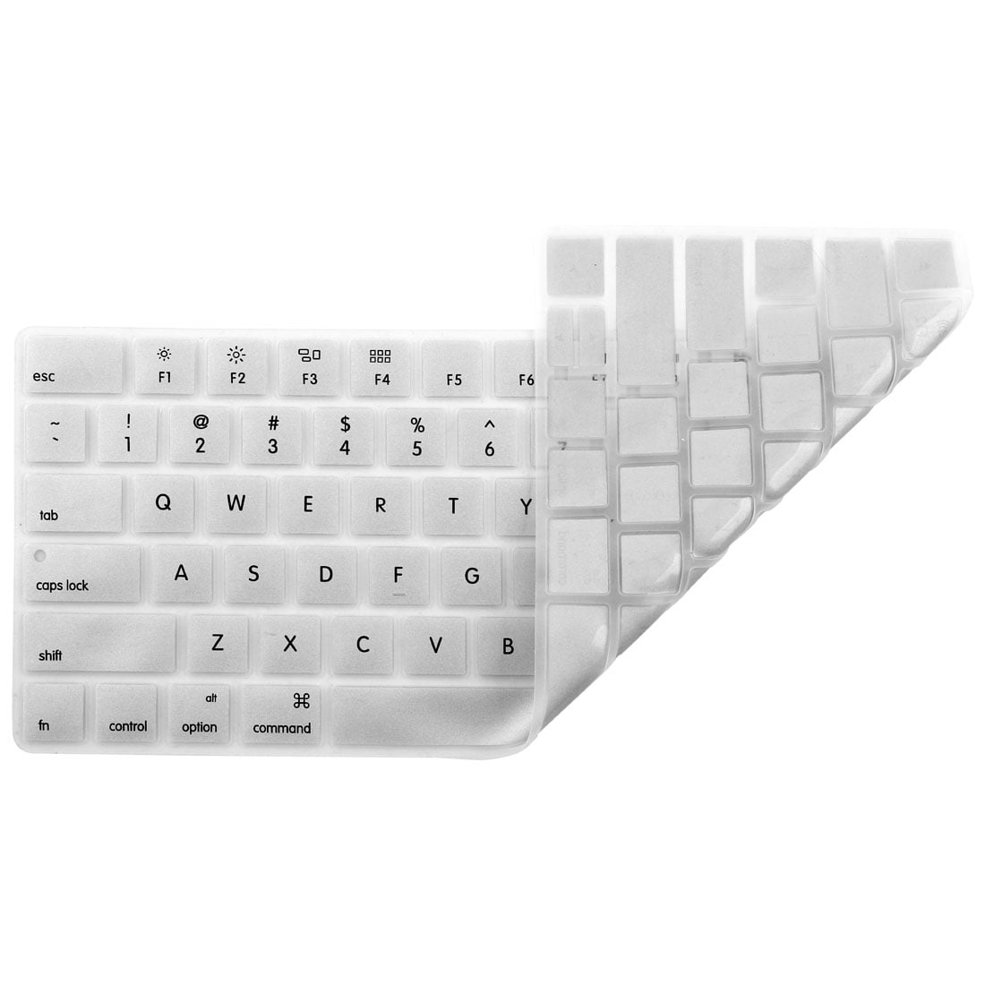 Silicone Keyboard Protection Cover Silver Tone for iMac Wireless Magic