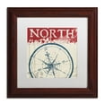 thumbnail image 3 of Trademark Fine Art "Nautical I Red" Canvas Art by Wellington Studio, White Matte, Black Frame, 3 of 4