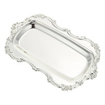 ADDHAT Decorative Dessert Serving Tray with Polished Edges for Snacks, Cakes, Fruit, and Party Serving