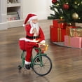 thumbnail image 2 of Mr. Christmas 30482 Cycling Santa Holiday Decoration, One Size, Multi, 2 of 5