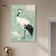 thumbnail image 3 of Gentle Crane Canvas Print Glam Art Prints by Art Remedy, Silver Frame, 30 x 45, 3 of 7