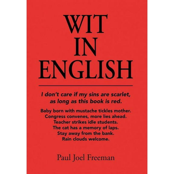 Wit in English (Hardcover)