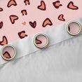 thumbnail image 4 of Feelyou Kawaii Love Heart Black Out Curtains, Fashion Graffiti Cartoon Curtains Pack of 2 (42x63 Each), Teens Kids Boys Girls Bedroom Curtains, Living Room Curtains Decor, 4 of 6