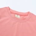 thumbnail image 4 of TOWED22 Boys Short Sleeve T-Shirt Kids Cotton Tops Summer Crewneck Shirts Basic Tees(Pink,4-5 Y), 4 of 7