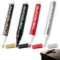 thumbnail image 4 of 4PCS Stone Monument Paint Pens Paint Markers, Oil Based Markers, Quickly Dry and Waterproof Assorted Color Marker Pen for Metal, Wood, Plastic, Rock, Canvas, 4 of 7