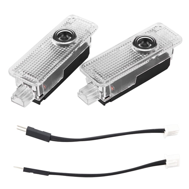 Luz LED de charco de cortesía para proyección de puerta, 2 uds., 12V, para Jaguar XE/tipo F Jadeshay A