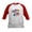 Red/White, variant on CafePress - Furby Ah Mah Doo Ay! Kids Baseball T Shirt - Kids Cotton Baseball Jersey, 3/4 Sleeve Shirt
