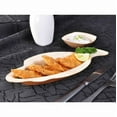 thumbnail image 4 of Assiette Poisson de 9” / Assiette Feuille Bio Mart / Naturel, Écoresponsable, Robuste, Réutilisable, Compostable Biodégradable pour Cour Arrière, Fourniture Jetable / Fête à Thème, Mariage / Assiette / Lot de 10, 50 Ou 100, 4 of 4