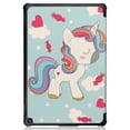thumbnail image 2 of Case for All-New Fire HD 8 & HD 8 Plus Tablet (10th Generation, 2020 Release), Slim Lightweight Faux Leather Smart Trifold Stand Cover with Auto Wake/Sleep, Cute Unicorn, 2 of 8