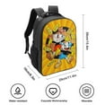 thumbnail image 2 of Cuphead Mugman Unisex Backpack Schoolbag Bookbag 2 Compartment Daypack Satchel Rucksack Travel Laptop Bag, 2 of 6