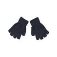 thumbnail image 1 of Gravity Kids Fingerless Color Array Gloves - Navy, 1 of 2