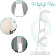thumbnail image 3 of 2Pieces Heavy Duty Metal Curtain Rod, Curtain Rod Holder, Double Curtain Rod Pole Holder, 3 of 4
