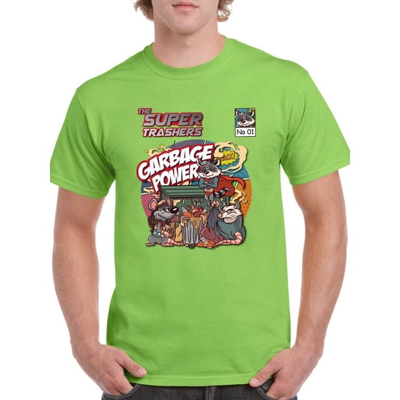The Super Trashers T-Shirt Men -Smartprints Designs, Male 4X-Large