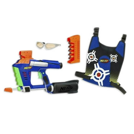 NERF Dart Tag MAGSTRIKE Rapid-Fire Blaster System with Bonus FIRESTRIKE Blaster and Darts