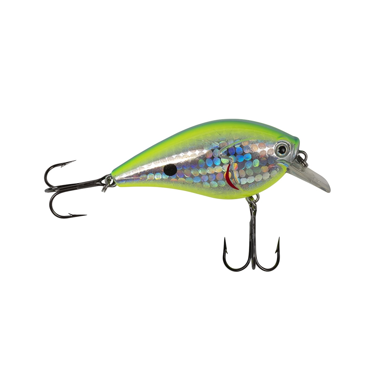 Ozark Trail 3/8-Ounce Square Bill Crankbait Fishing Lure - Lime Blue