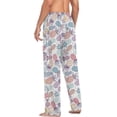 thumbnail image 5 of GZHJMY Men's Leopard Bananas and Pineapples Sleep Pajama Pant, Soft and Comfortable Lounge Sleep Bottoms with Pockets, Men's Sleepwear with Custom Print, Medium, 5 of 7