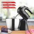 thumbnail image 3 of Brentwood New SM-1153 5-Speed + Turbo Stand Mixer, Black, 3 of 31