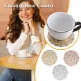 thumbnail image 3 of Posavasos huecos de PVC para mesa de café, vajilla, tazas, almohadillas navideñas, accesorios de decoración, 6 unidades, 3 of 5