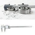 thumbnail image 4 of 0-300mm Stainless Steel Dial Vernier Caliper Ruler Gauge Measure Tool, 4 of 7