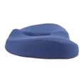 thumbnail image 2 of Memory Foam Seat Cushion Office Chair Car Seat Cushion Butt Pillow for Pregnant Woman Students Sciatica Back Pain Relief Dark Blue, 2 of 4