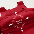 thumbnail image 6 of Built in Comfort Bra Tanktop, Womens U Neck Shapewear Built-in Bra Tank High Strechy Sleeveless Slim Fit Tops Valentine's Day Gift Red XL, 6 of 8