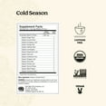 thumbnail image 3 of Yogi Tea Cold and Sleep Wellness Variety Pack 4pk - 16 Tea Bags per Pack (4 Pack) - Supports Cold, Sleep & Relaxation - Includes (2 Boxes Each) of Bedtime and Cold Season - Organic Caffeine-Free Teas, 3 of 7