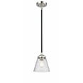 thumbnail image 1 of Innovations 284-1S-BPN-G64-LED Small Cone 1 Light Mini Pendant part of the Nouveau Collection, Black Polished Nickel, 1 of 1