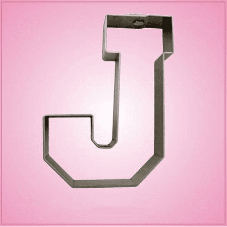 

Varsity Letter J Cookie Cutter 2 inch (plastic) Only one pieces