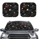 thumbnail image 2 of Balery Galaxy Parasol para parabrisas de coche de 2 piezas | Parasol plegable para parabrisas delantero de coche para la mayoría de sedanes-Large, 2 of 6