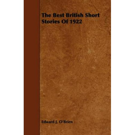 The Best British Short Stories Of 1922 - eBook