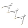 thumbnail image 2 of 3pcs Residual Root Forceps Set Stainless Steel Dental Root Fragments Extraction Pliers for Dentist, 2 of 8