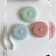 thumbnail image 2 of Cinta métrica retráctil creativa de 3 piezas, portátil, para medir el cuerpo, para sastre, costura, manualidades y tela (rosa, azul cielo y verde claro, 1 unidad por color), 2 of 5
